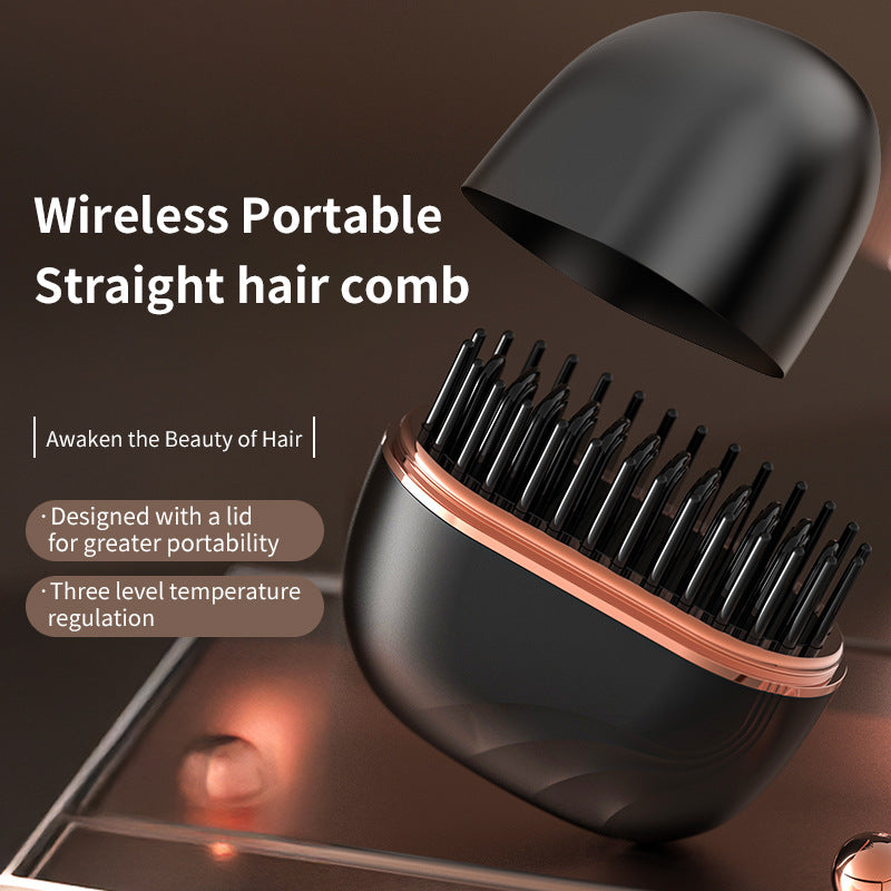 The comb with its three temperature settings