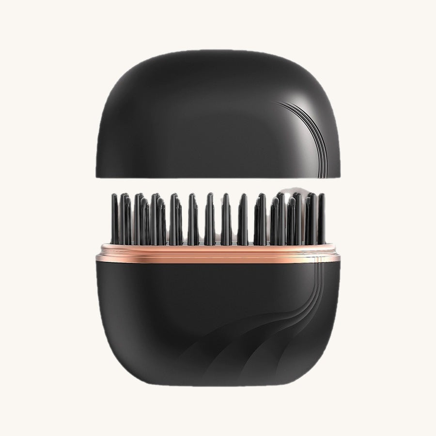The comb in black with the lid removed
